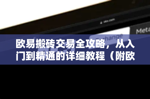 欧易搬砖交易全攻略，从入门到精通的详细教程（附欧易下载）-第1张图片-下载欧易 - OKX注册 | 全球领先的安全性