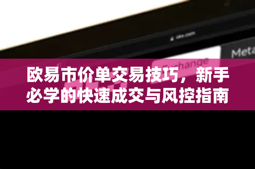 欧易市价单交易技巧，新手必学的快速成交与风控指南