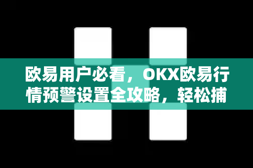欧易用户必看，OKX欧易行情预警设置全攻略，轻松捕捉交易良机